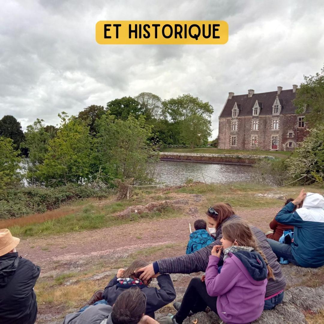 Camping Le Val Aux Fees - Broceliande Concoret Εξωτερικό φωτογραφία