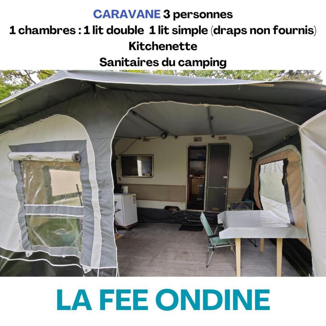 Camping Le Val Aux Fees - Broceliande Concoret Εξωτερικό φωτογραφία