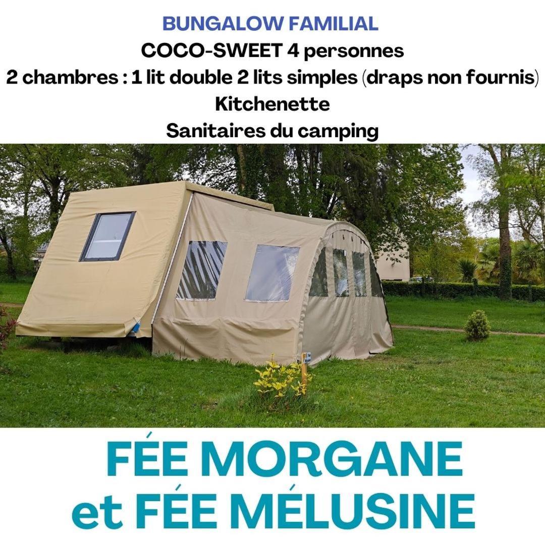 Camping Le Val Aux Fees - Broceliande Concoret Εξωτερικό φωτογραφία