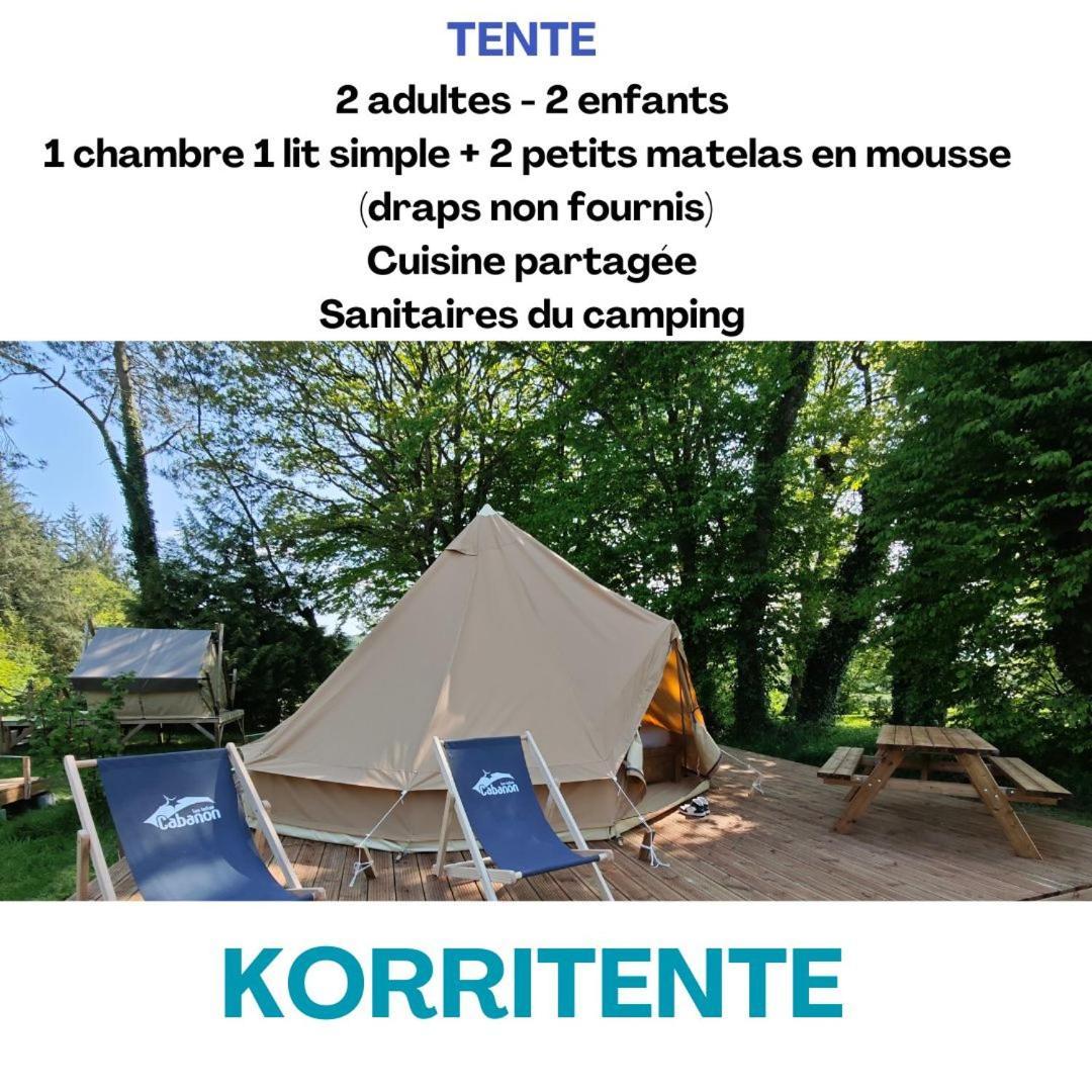 Camping Le Val Aux Fees - Broceliande Concoret Εξωτερικό φωτογραφία