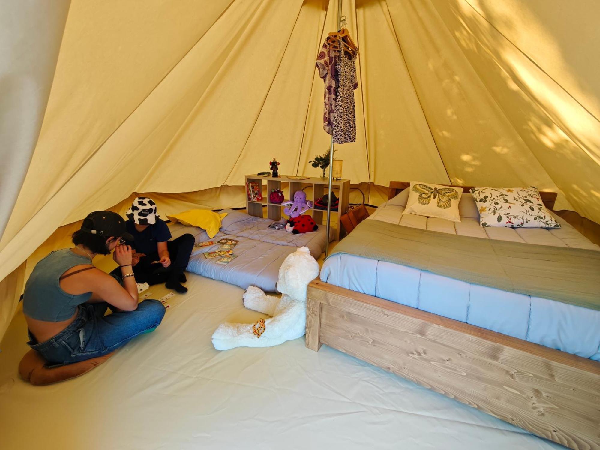 Camping Le Val Aux Fees - Broceliande Concoret Δωμάτιο φωτογραφία